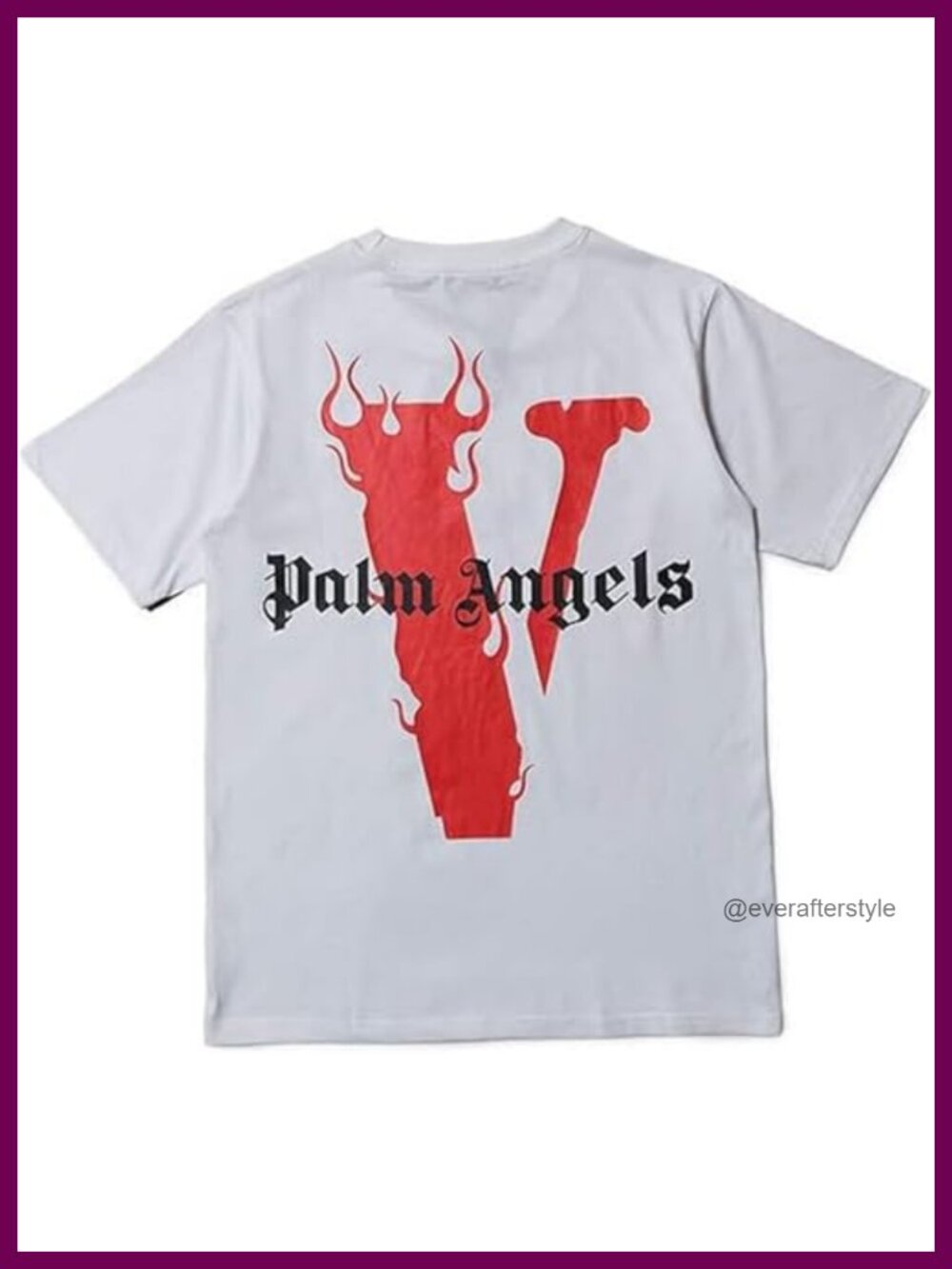 Mens Oversized Short Sleeve Tee Shirt Cotton V Letter Printed Hip Hop Top Crew